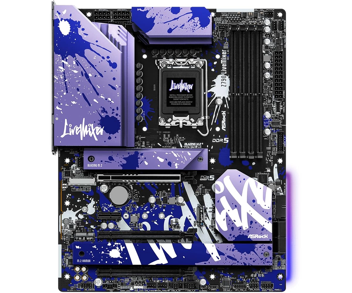 Z790 LiveMixer - DDR5 128GB PCIe Gen5 x4
