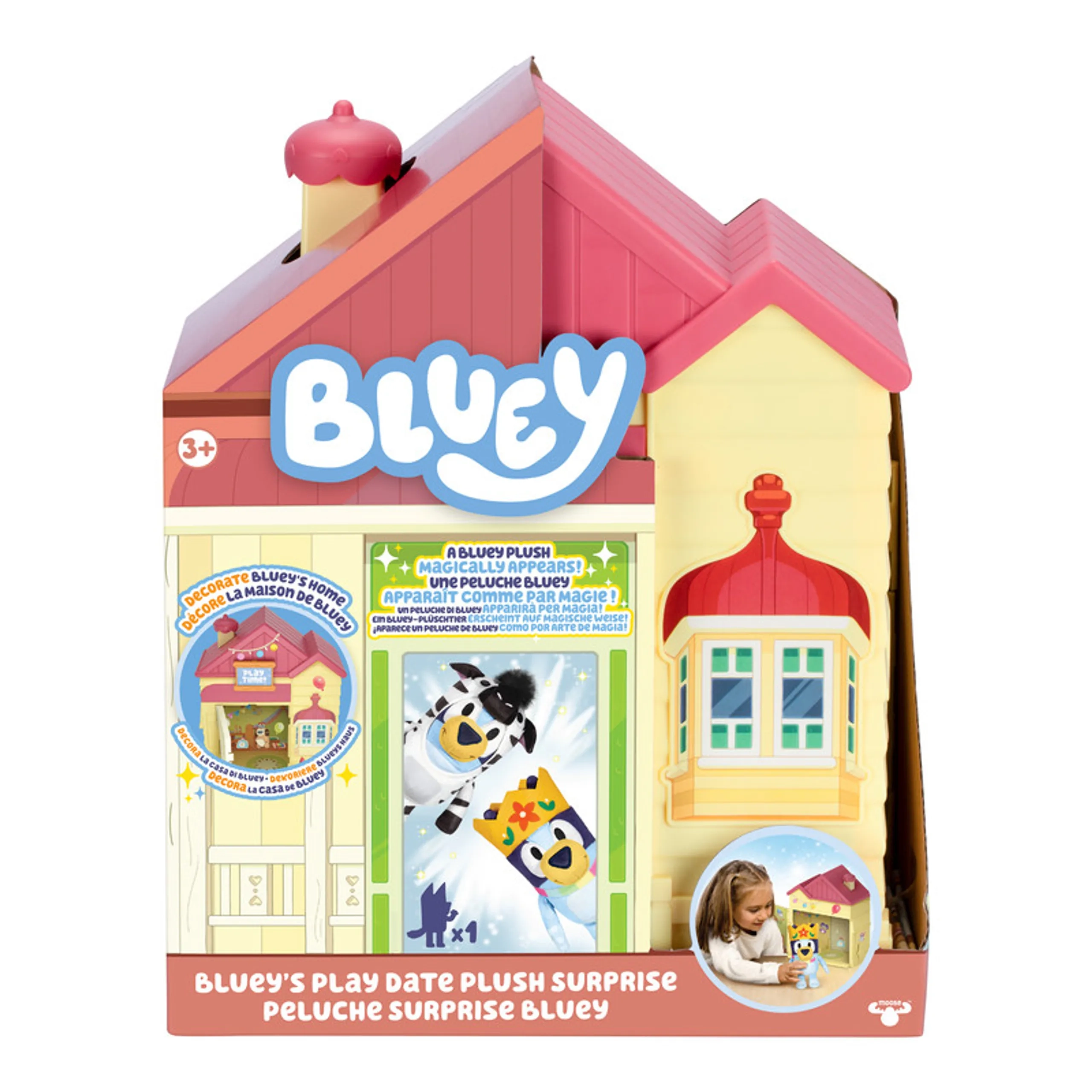 Bluey Play Date Plush Surprise