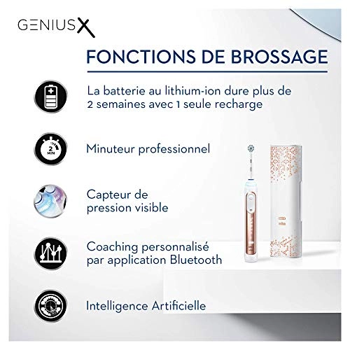 Genius X - Rechargeable 1 Replacement Head USB Travel Case