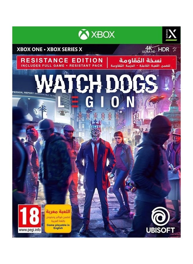 Ubisoft Watch Dogs: Legion Resistance Edition (Intl Version) - Xbox Series X