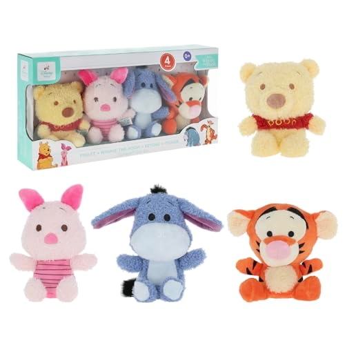 Kids Preferred Winnie The Pooh - Crinkle sounds + Piglet + Eeyore + Tigger