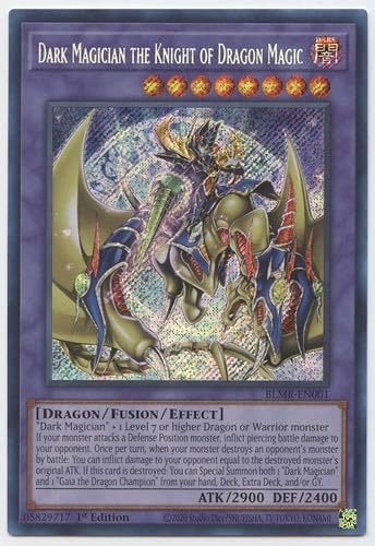 Yu-Gi-Oh! Dark Magician The Knight of Dragon Magic - BLMR-EN001
