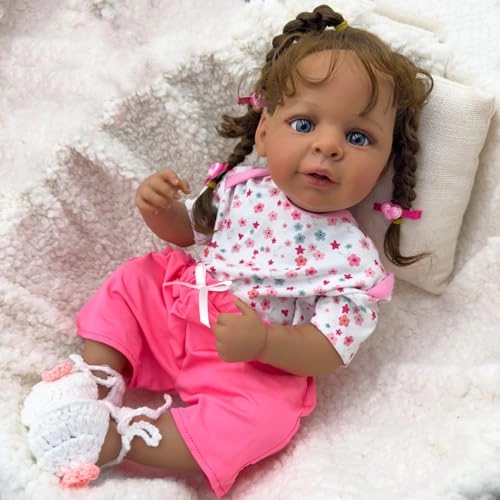Reborn Baby Doll - 19 Inch Silicone Ages 3+