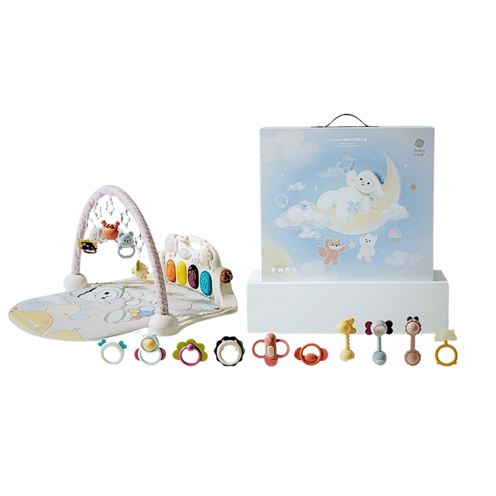 Babycare Baby Activity Piano Gym & Rattle Gift Box Baby Activity Piano Gym & Rattle - Mimi The Lamb 0 to 12 months