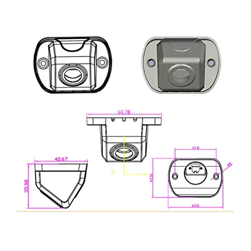 Side View Camera - Night vision 720P