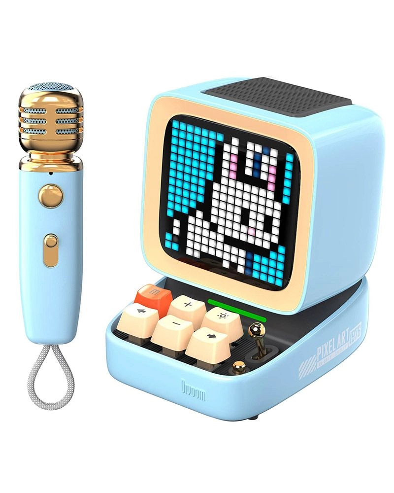 Divoom Ditoo-Mic - Retro Pixel Art Bluetooth Speaker