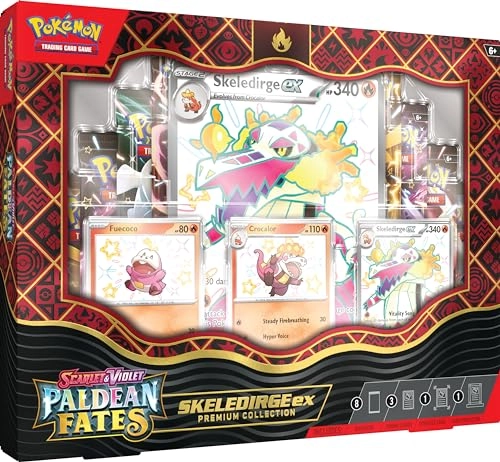 Scarlet and Violet PALDEAN Fates EX Premium Collection - Shiny Fuecoco