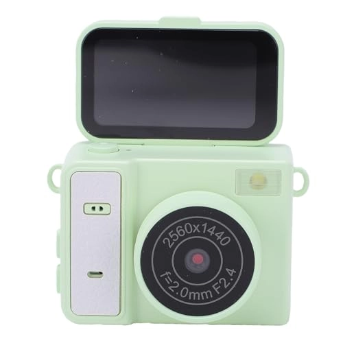 Palm Size Camera - 1440P 1.47 Inch Flip Screen