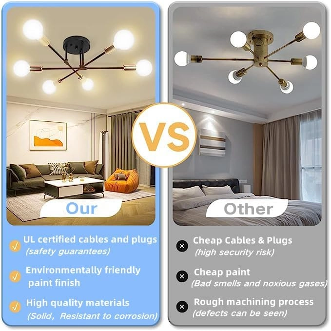 Living Room Lights Ceiling - Dimmable