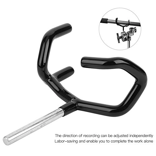 Microphone Stand - Weighted Round Base Height Adjustable Detachable