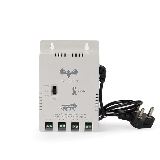 ColorVu CCTV Camera System - 1 Bullet 1 Dome 4 Channel 2.4MP Bundle