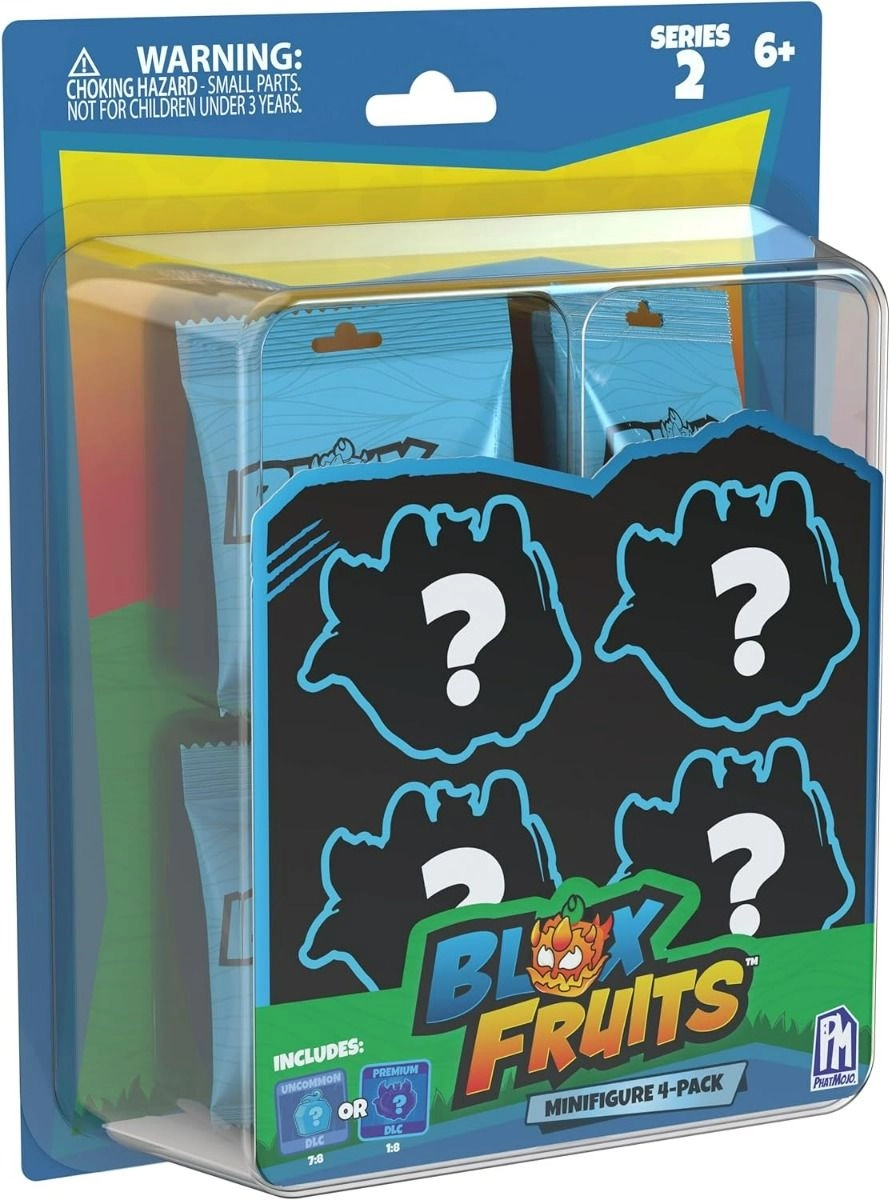 PHATMOJO Blox Fruits Minifigures Series 2 - 5+ 4 pcs Pack (ALGT-FP3304)