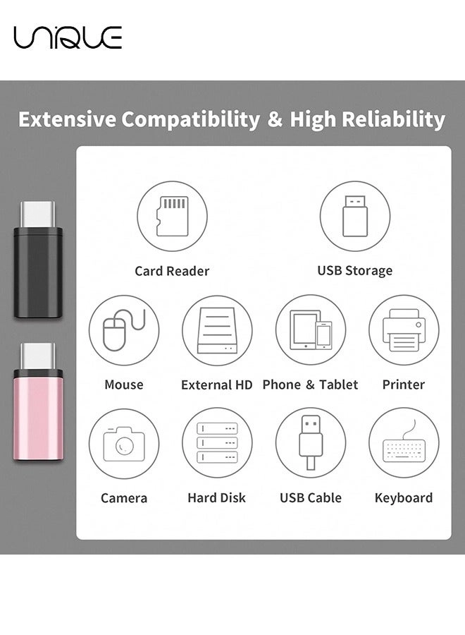 Lightning Female to USB C Male Adapter