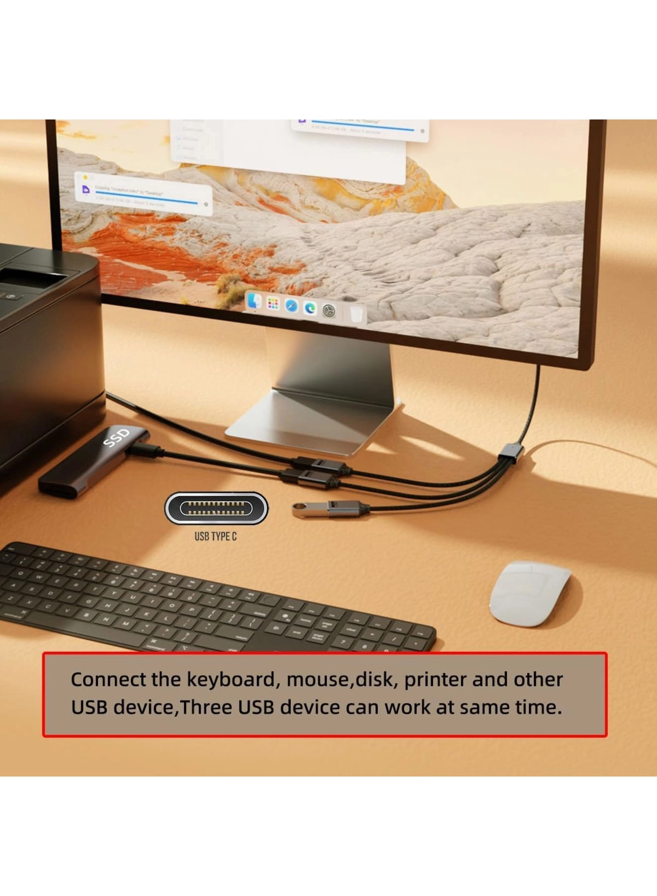 USB 2.0 Type-C Hub