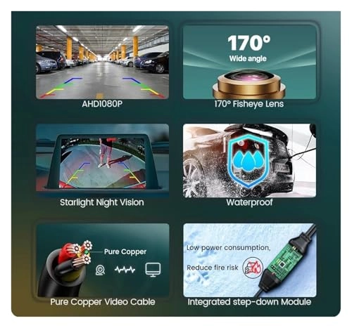 Reversing Camera - Night vision Wired 1080P