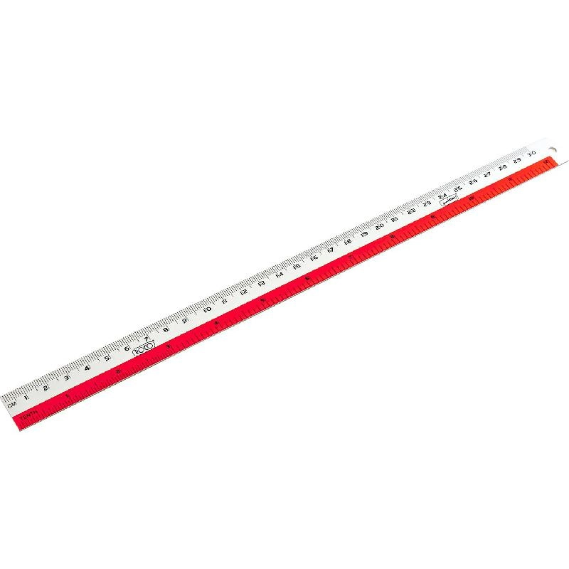 Ruler - 12" (30 cm) Stainless Steel