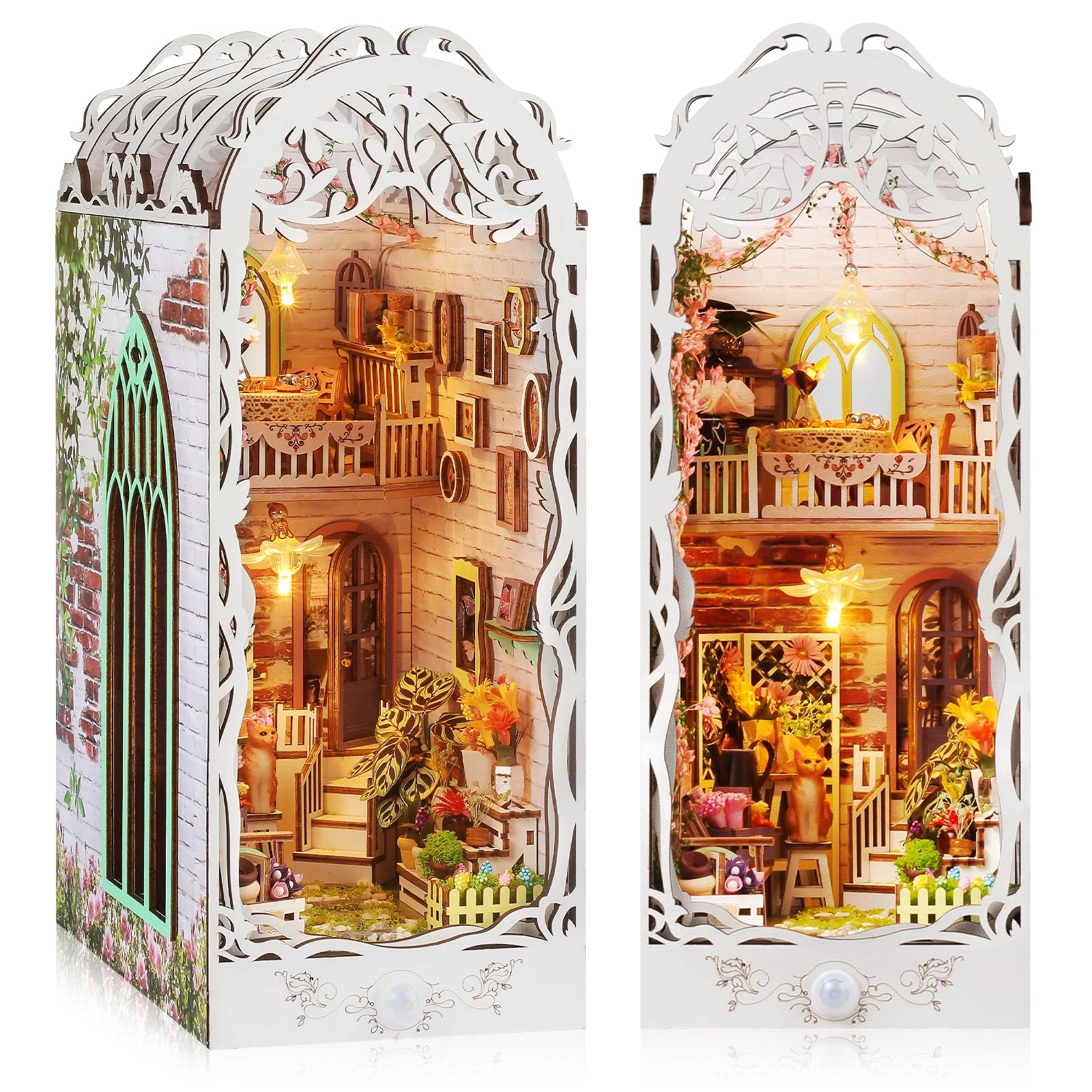 Quanquer Book Nook Kit - Greenhouse