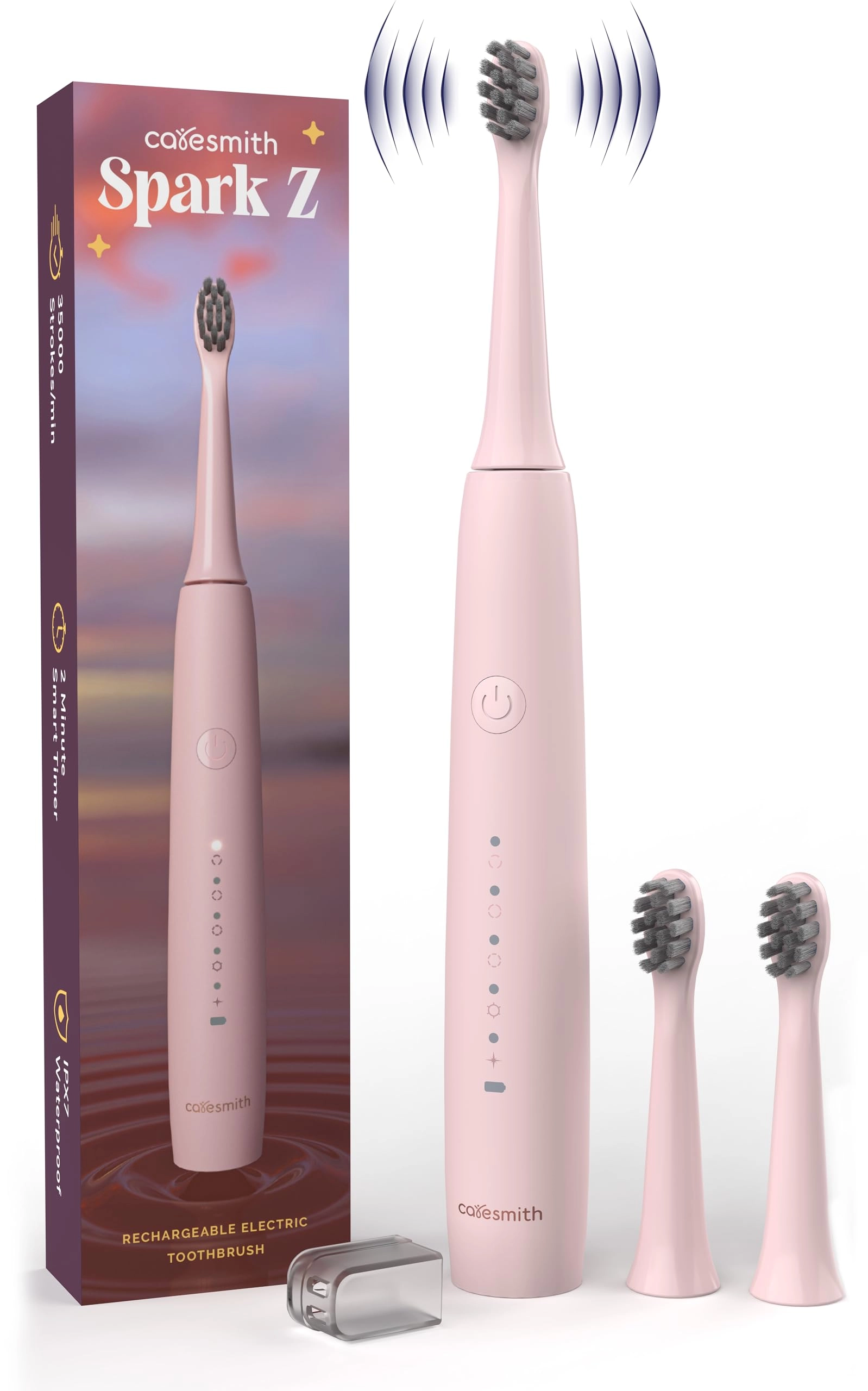 DOC BROWN INDUSTRIES LLP Spark Z - 35000 Sonic Vibrations 3 Brush Heads
