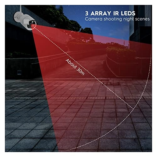 8CH Wireless CCTV System - 3MP