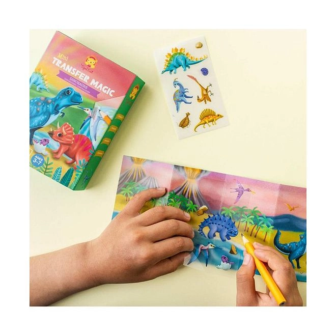 Dinosaurs Activity Sticker Book Mini Transfer Magic