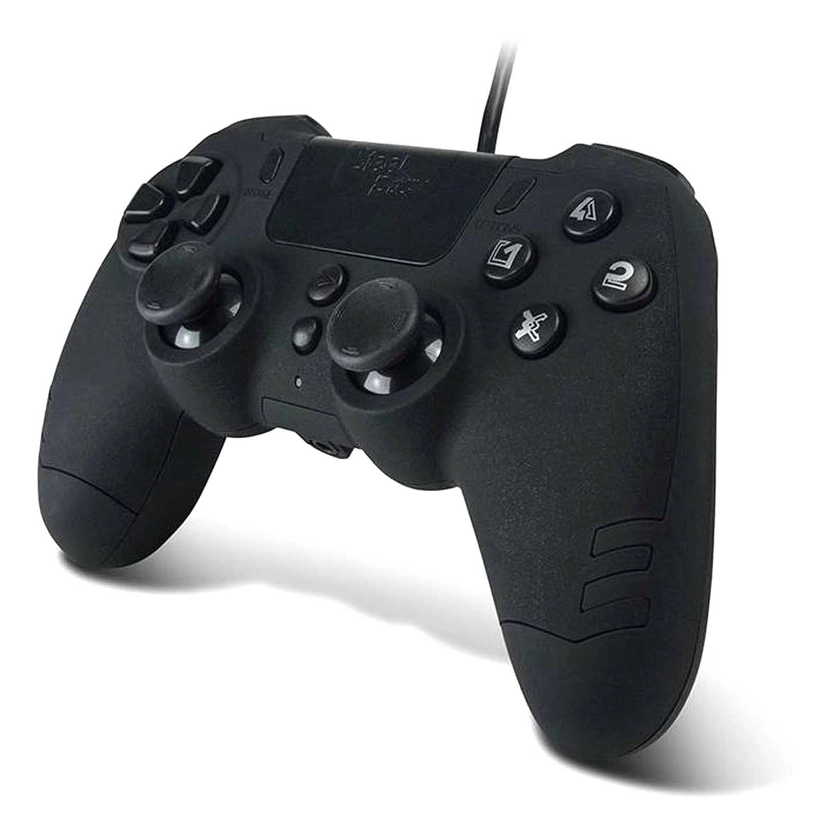 PS4/PC Slimpack Wired Controller - Black