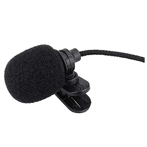 Mini Portable Clip-on Lapel Condenser miniphone 3.5mm-Mini-Jack Microphone