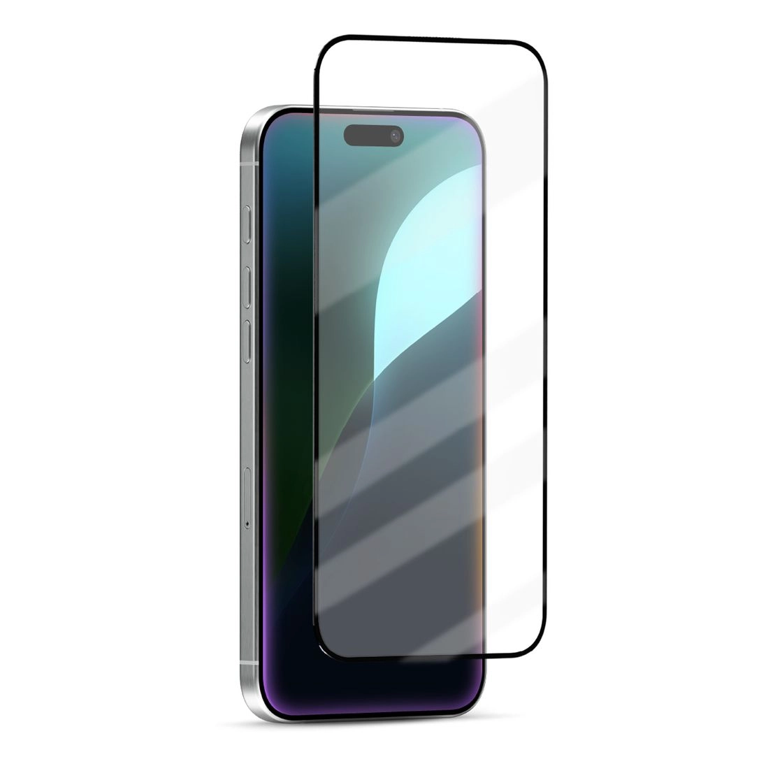 Hyphen Full Coverage Tempered Glass Screen Protector for iPhone 16 Pro