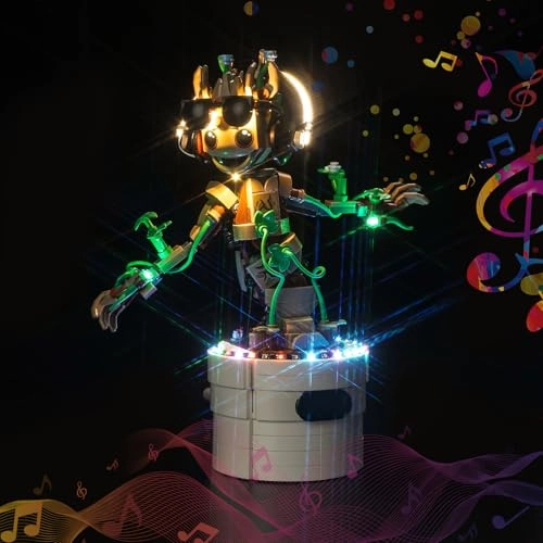 Music Version Light Kit - Compatible with Lego 76297 LED