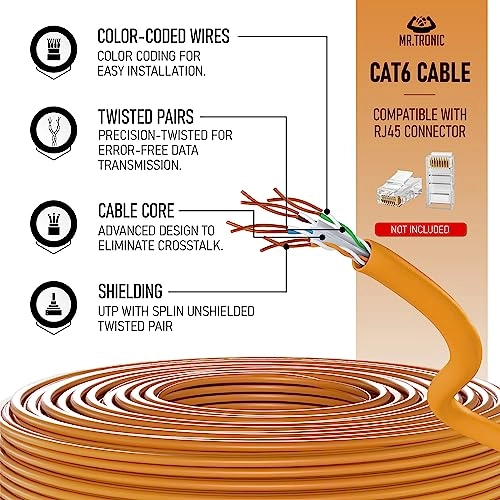Cat 6 Ethernet Network Cable - 100 Meters