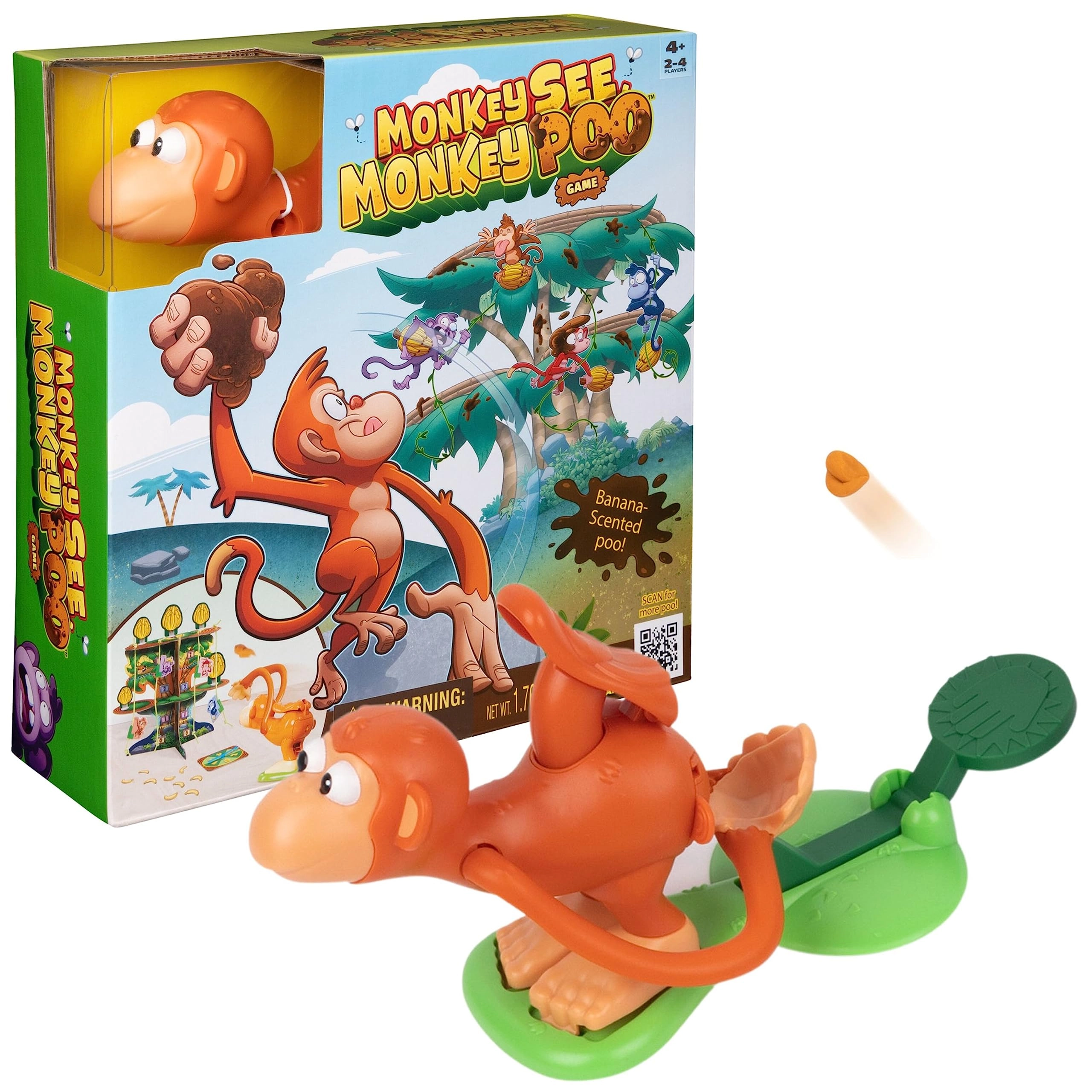 SPIN MASTER GAMES Monkey See Monkey Poo