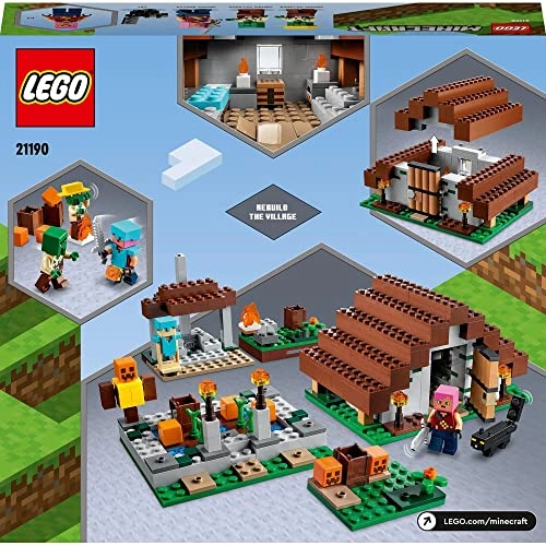 Minecraft The Abandoned Village (21190) - Building Toy Set