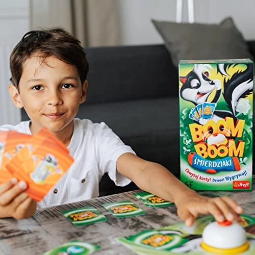 Boom Boom Dead - Card Game with Bell (Polish)
