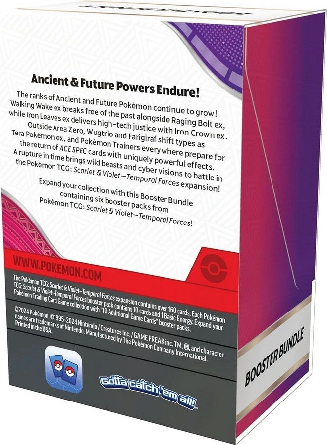Scarlet and Violet: Temporal Forces Booster Bundle