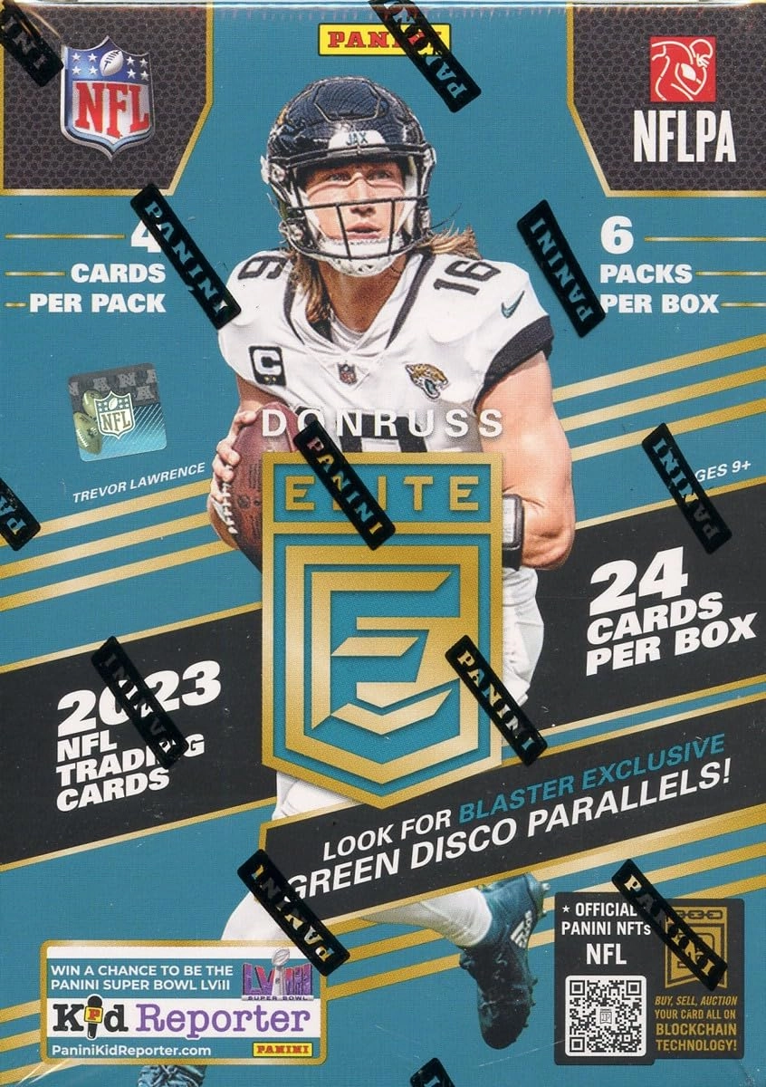Panini Donruss Elite Football Blaster Box - 2023 6 Packs per Box