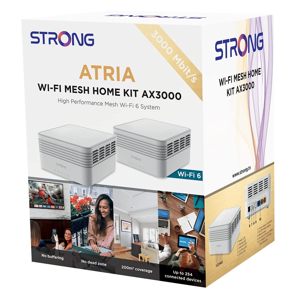 Strong ATRIA AX3000 - Wi-Fi 6 2-Pack