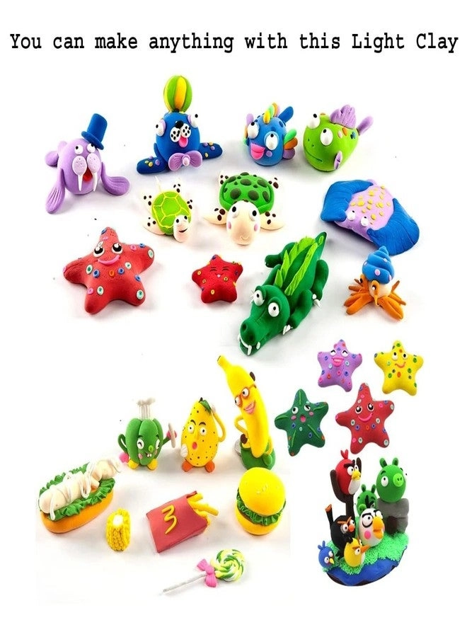 Air Dry Clay 24 pcs.