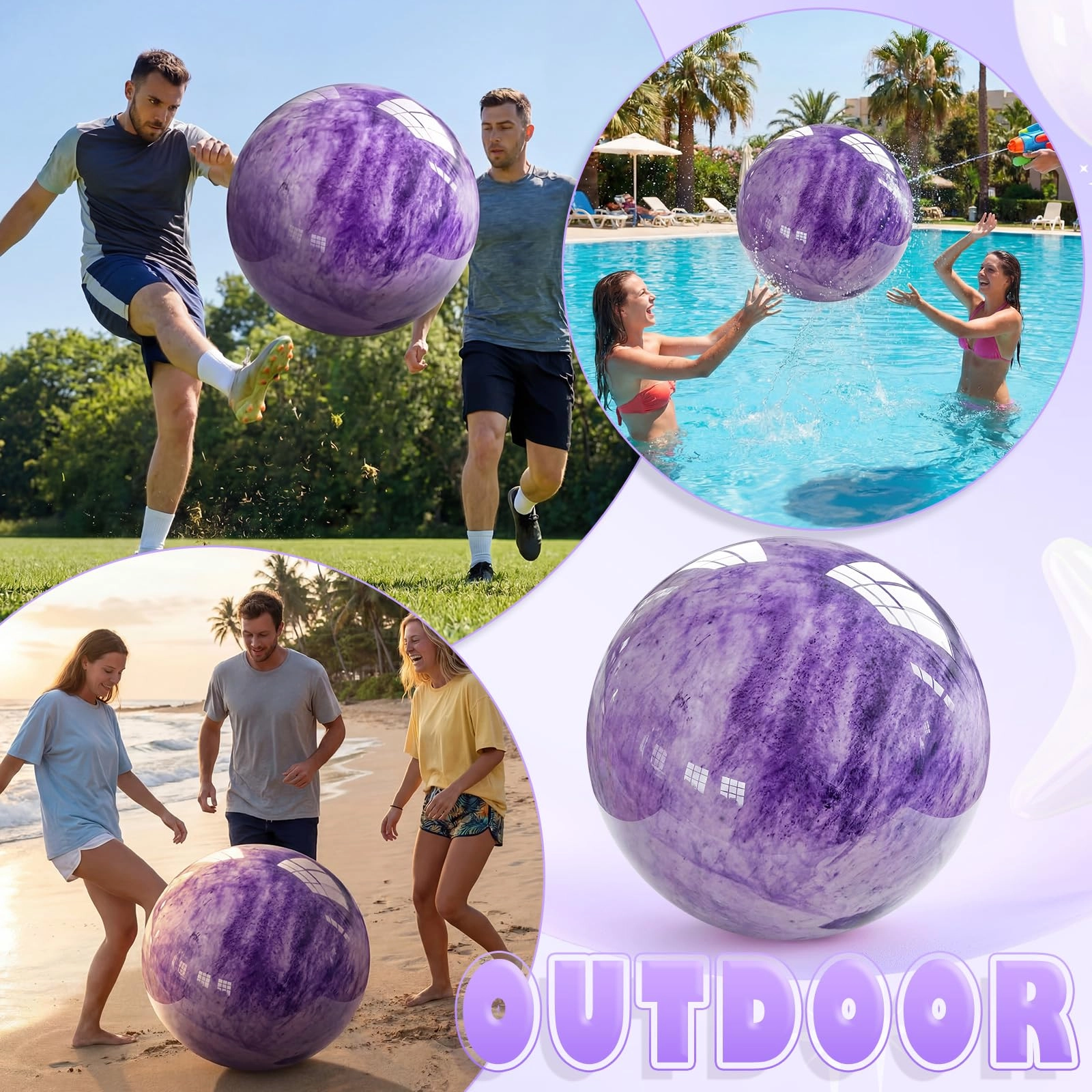 Jumbo Inflatable Playground Ball