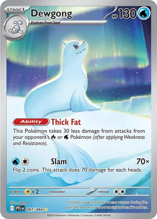 Pokémon Dewgong 097/094 - Phantasmal Flames