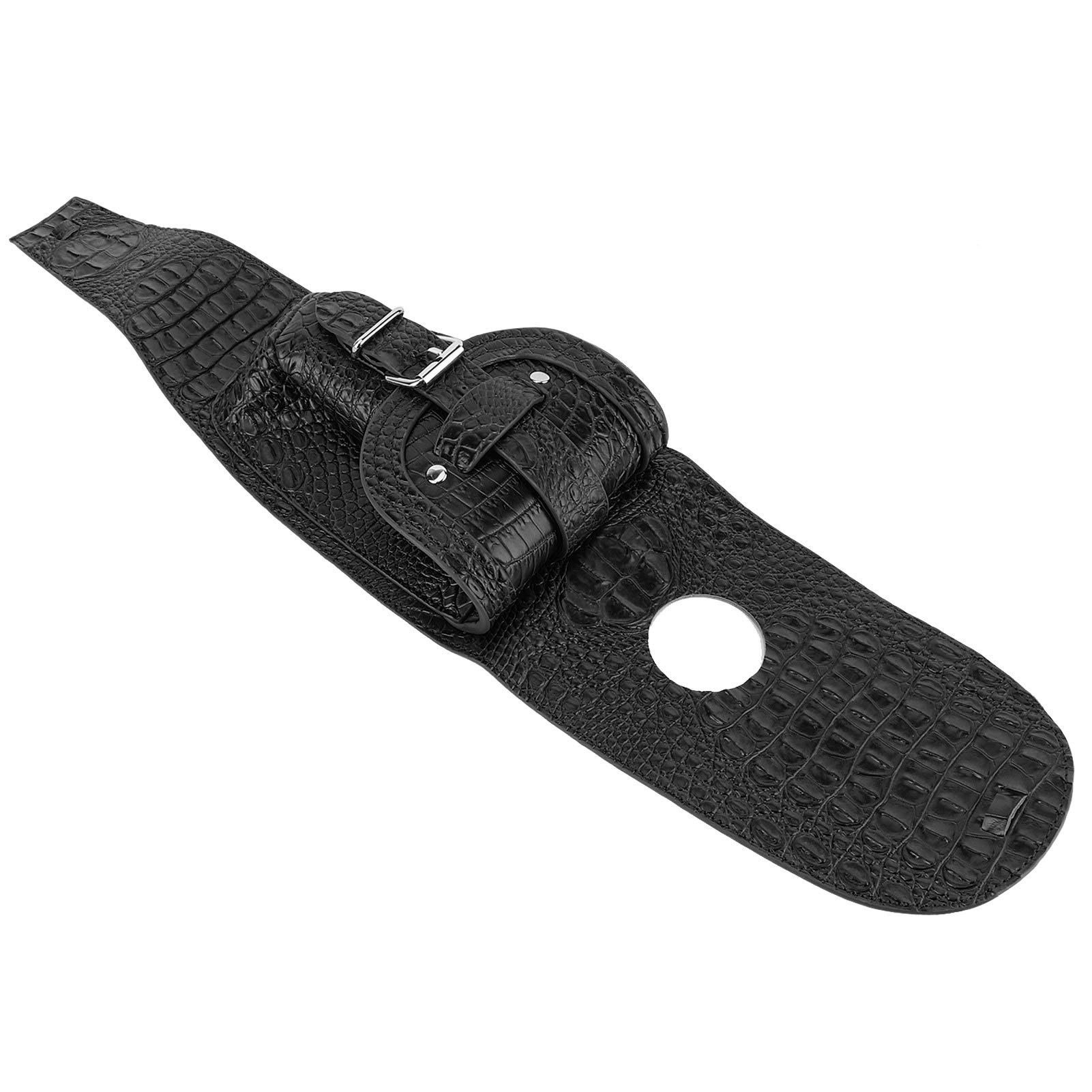 aqxreight Fuel Panel Bag - PU Leather black crocodile
