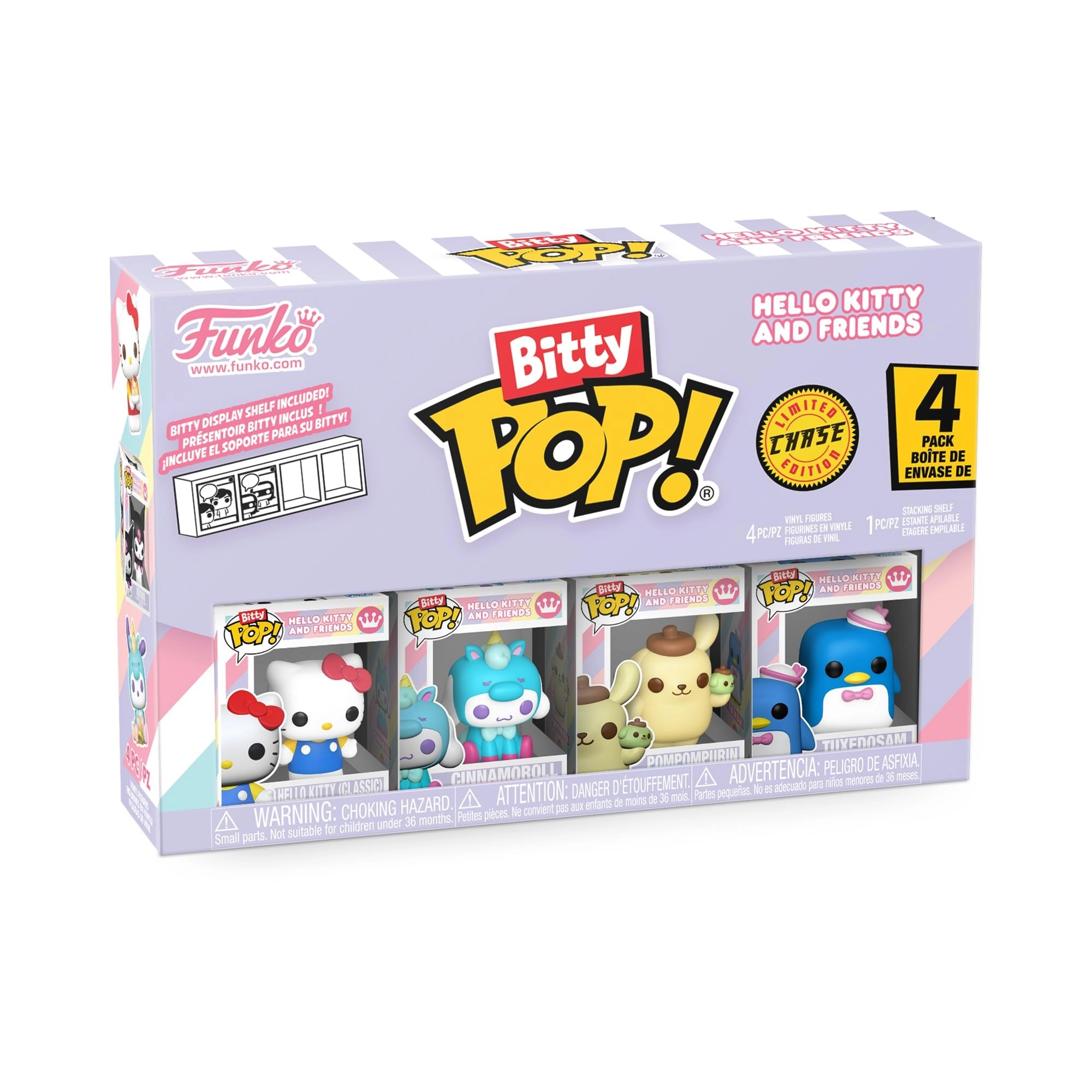 FUNKO Hello Kitty + Cinnamoroll + Pompompurin + Surprise Mystery Mini Figure - Hello Kitty & Friends