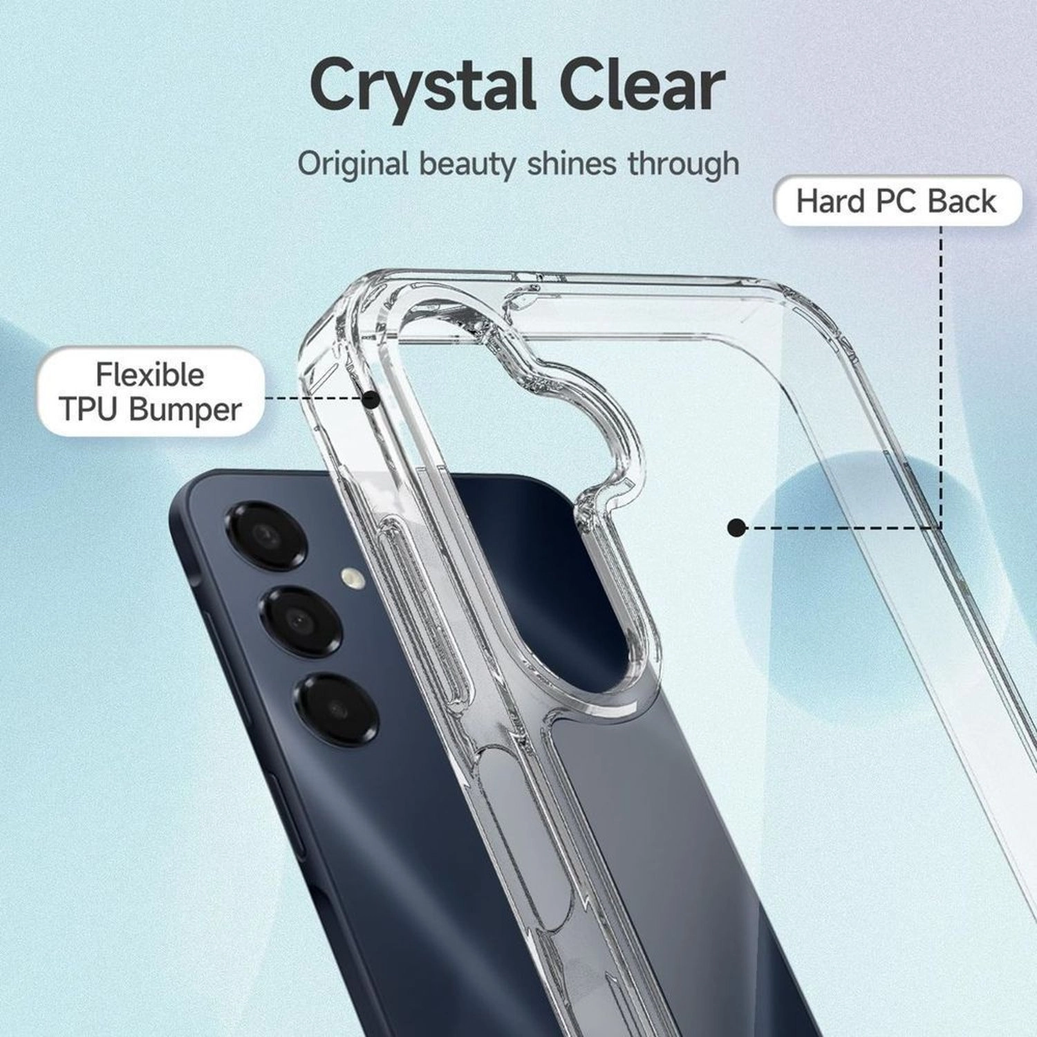 Lucid Case + Screen Protector for Samsung Galaxy A16
