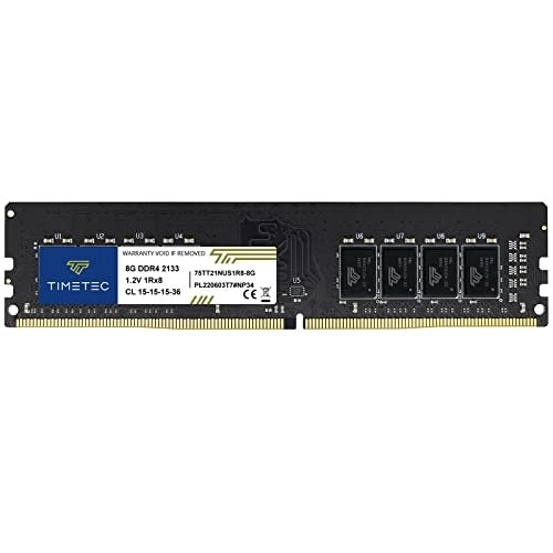 Timetec DDR4 UDIMM - 8GB 2133MHz 288Pin