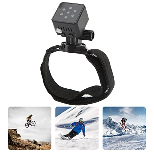 480P Camera, Action Camera DV Camcorder Infrared Night Camera Wide Angle AP Hotspots with Clip Wristband Support