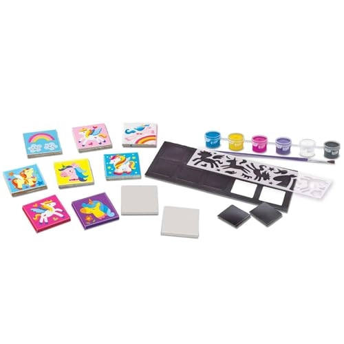 Unicorn Mini Tile Art Kit - 5+ years 6 pcs