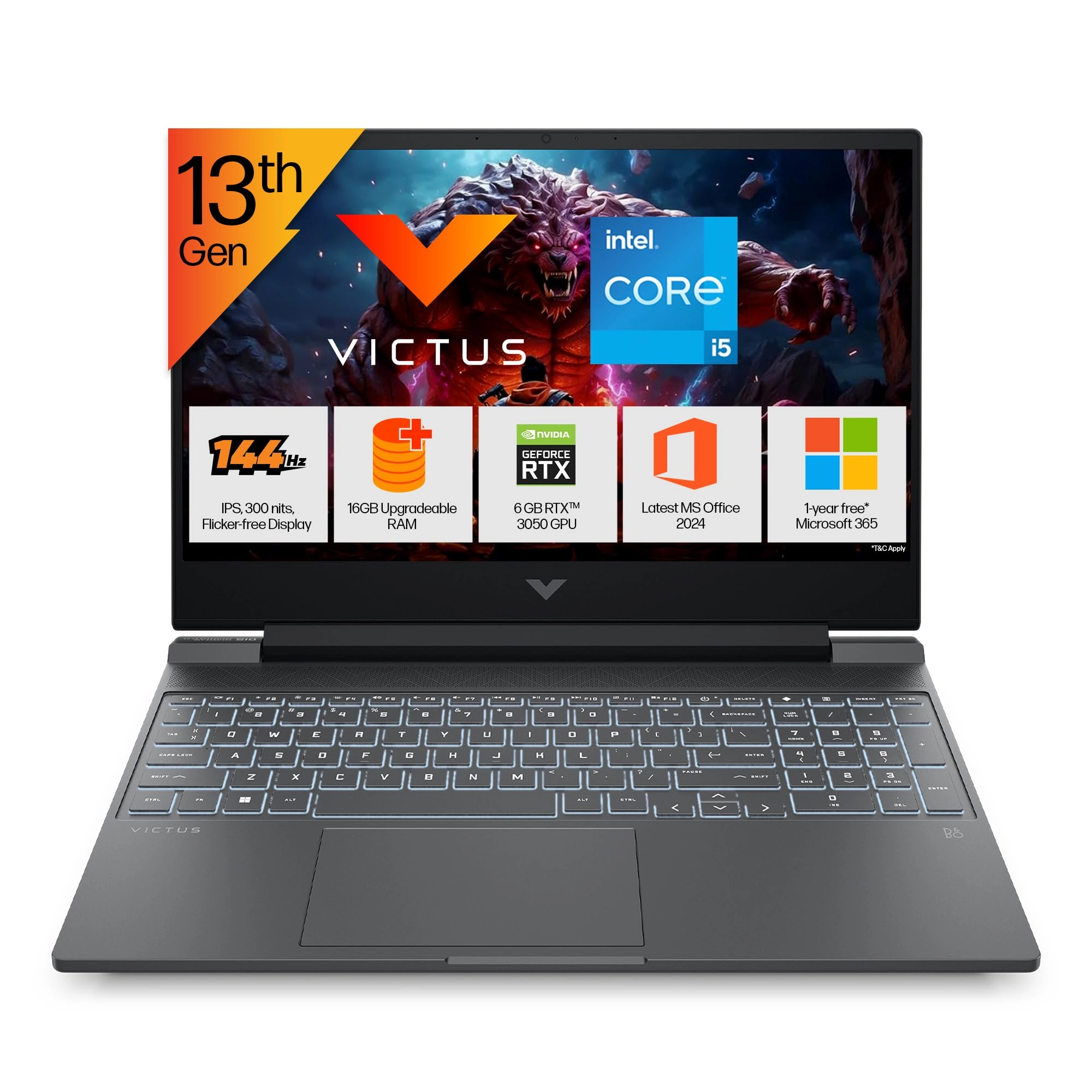 Victus - 15.6'' Core i5-13420H 16GB DDR4 512GB SSD