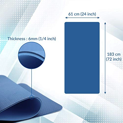 Yoga Mat - TPE 6mm