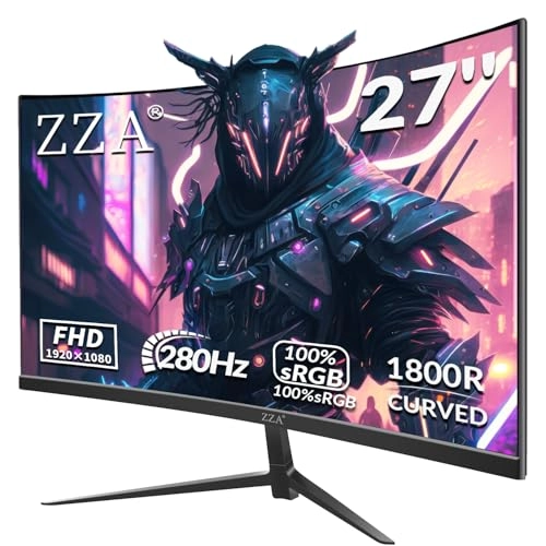 Curved Gamer Monitor - Z27H1K280HZ 27 Inches 1920 X 1080