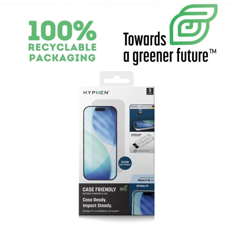 HD Tempered Glass Screen Protector for iPhone 17 Air