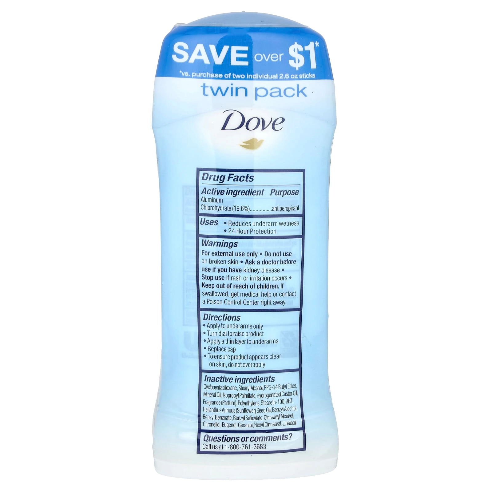 Invisible Solid Antiperspirant - Original Clean 2.6 oz