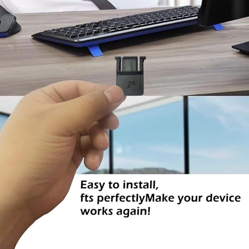 Keyboard Feet Replacement - 2PC Black